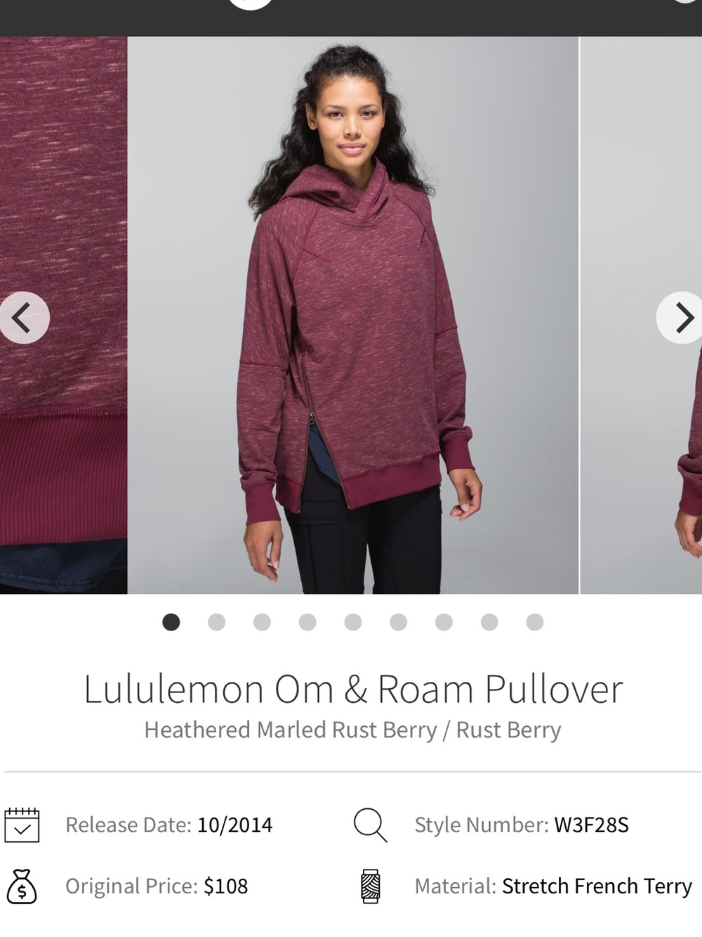 Lululemon Om & Roam Pullover